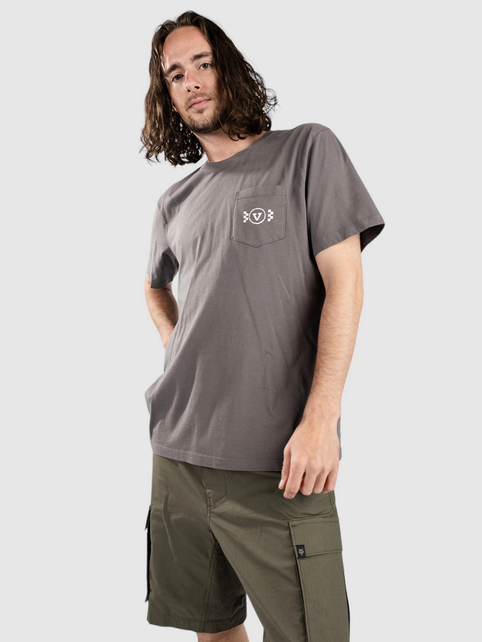 Vissla Lounge Premium Pkt T-Shirt graphite
