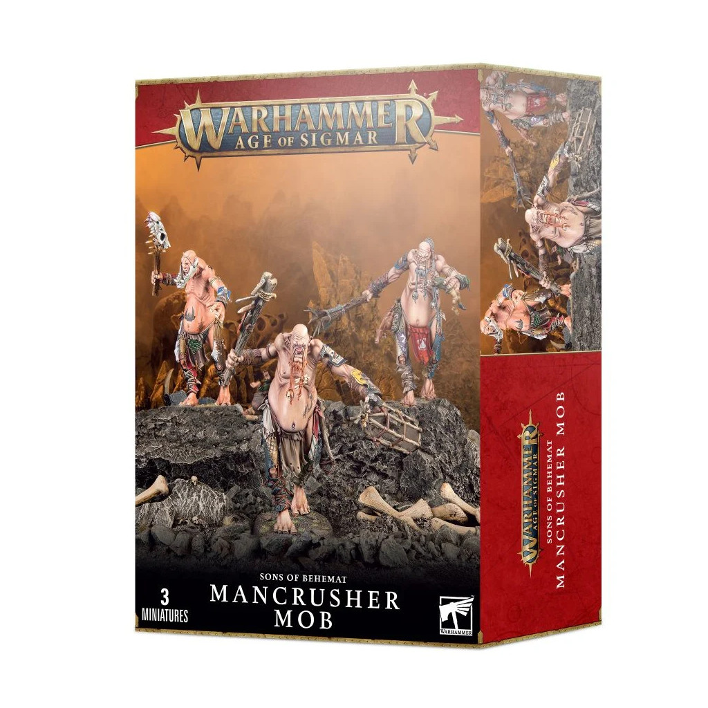 Age of Sigmar : Sons of Behemat - Mancrusher Mob