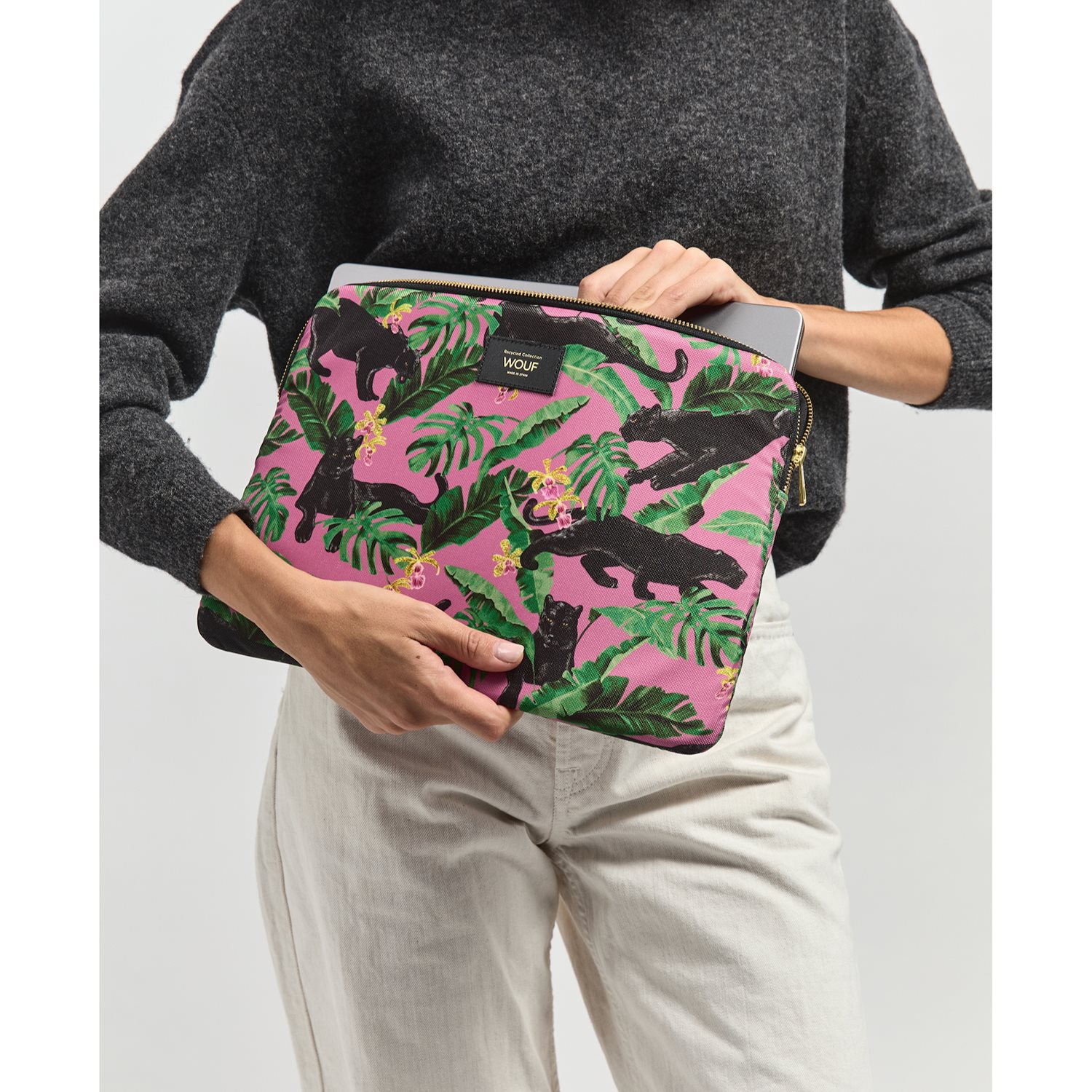 Wouf Rose Yucata Laptop Sleeve 15-16