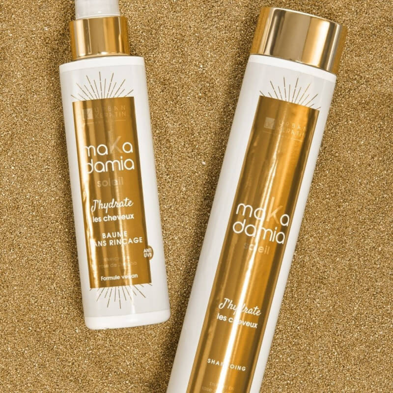 Routine solaire 2-en-1 Makadamia Urban Keratin