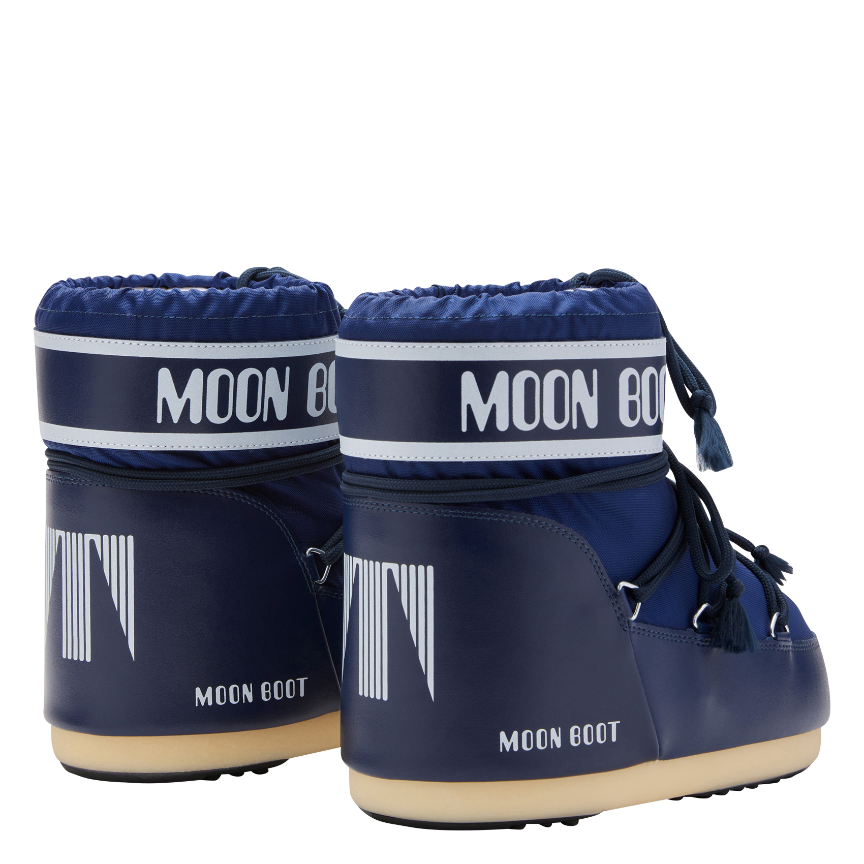 MB ICON LOW NYLON - Bottines à lacets | Bleu