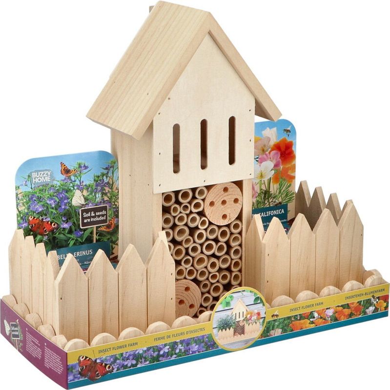 Bûten Home Insecten-Bloemboerderij met Bloemenzaad