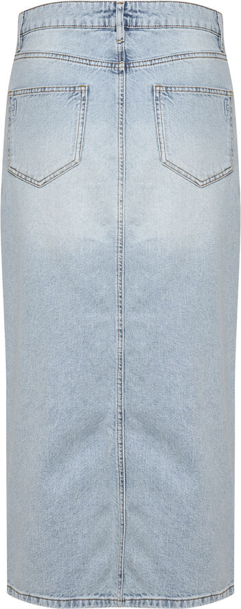 My Essential Wardrobe MWLouis Wrap 123 Skirt Light blue retro wash
