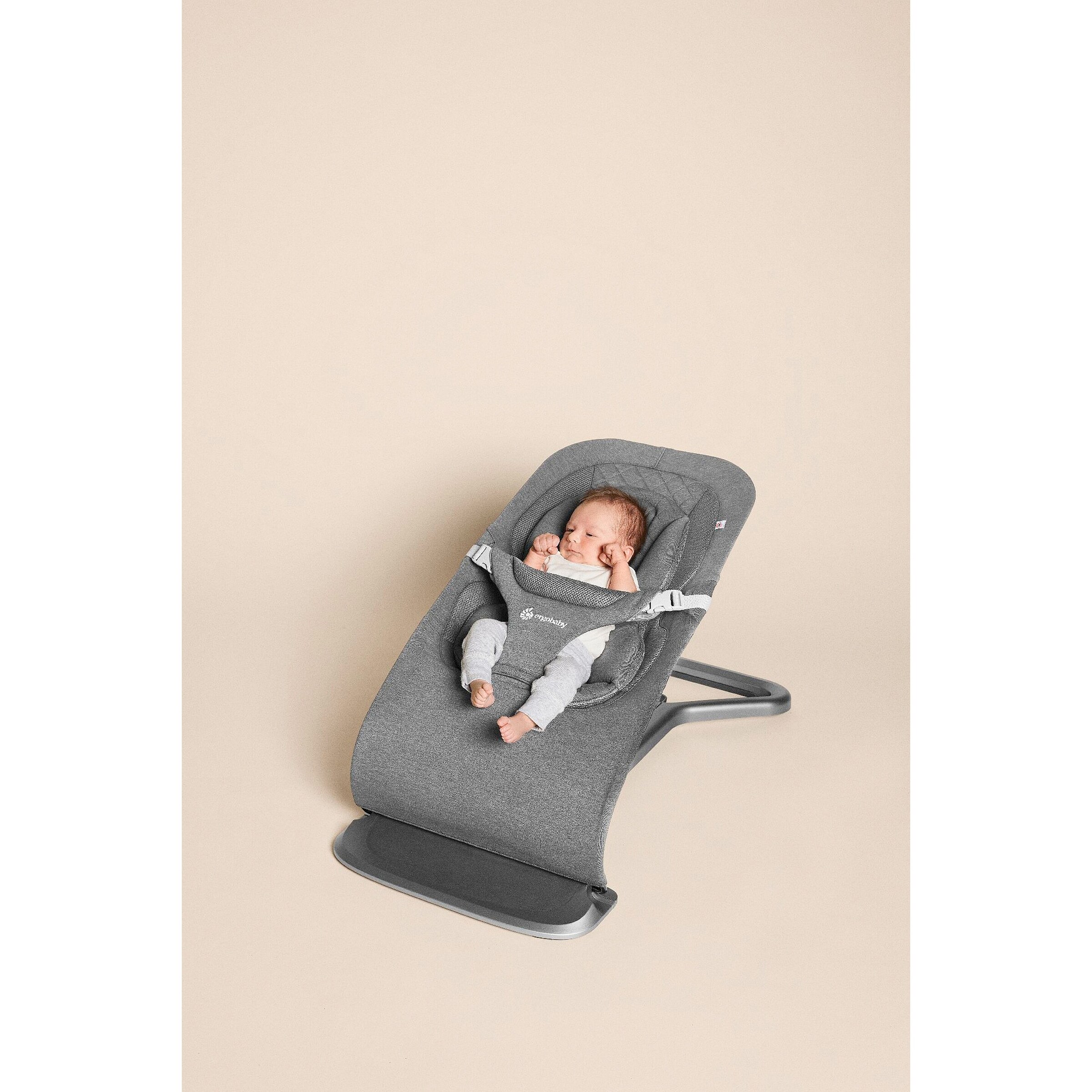 Ergobaby® Babywippe Bouncer Evolve 3-in1 Charcoal Grey