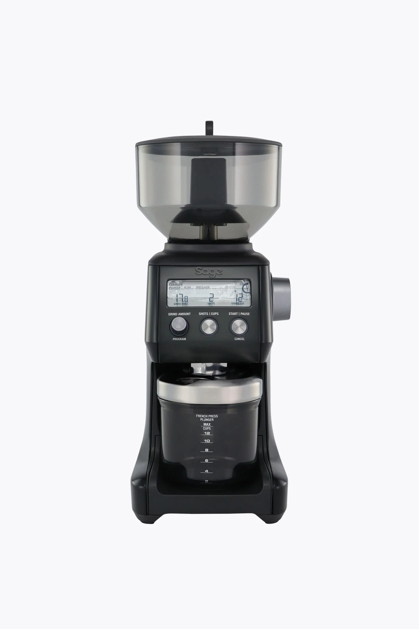 Sage the Smart Grinder™ Pro, Black Stainless Steel