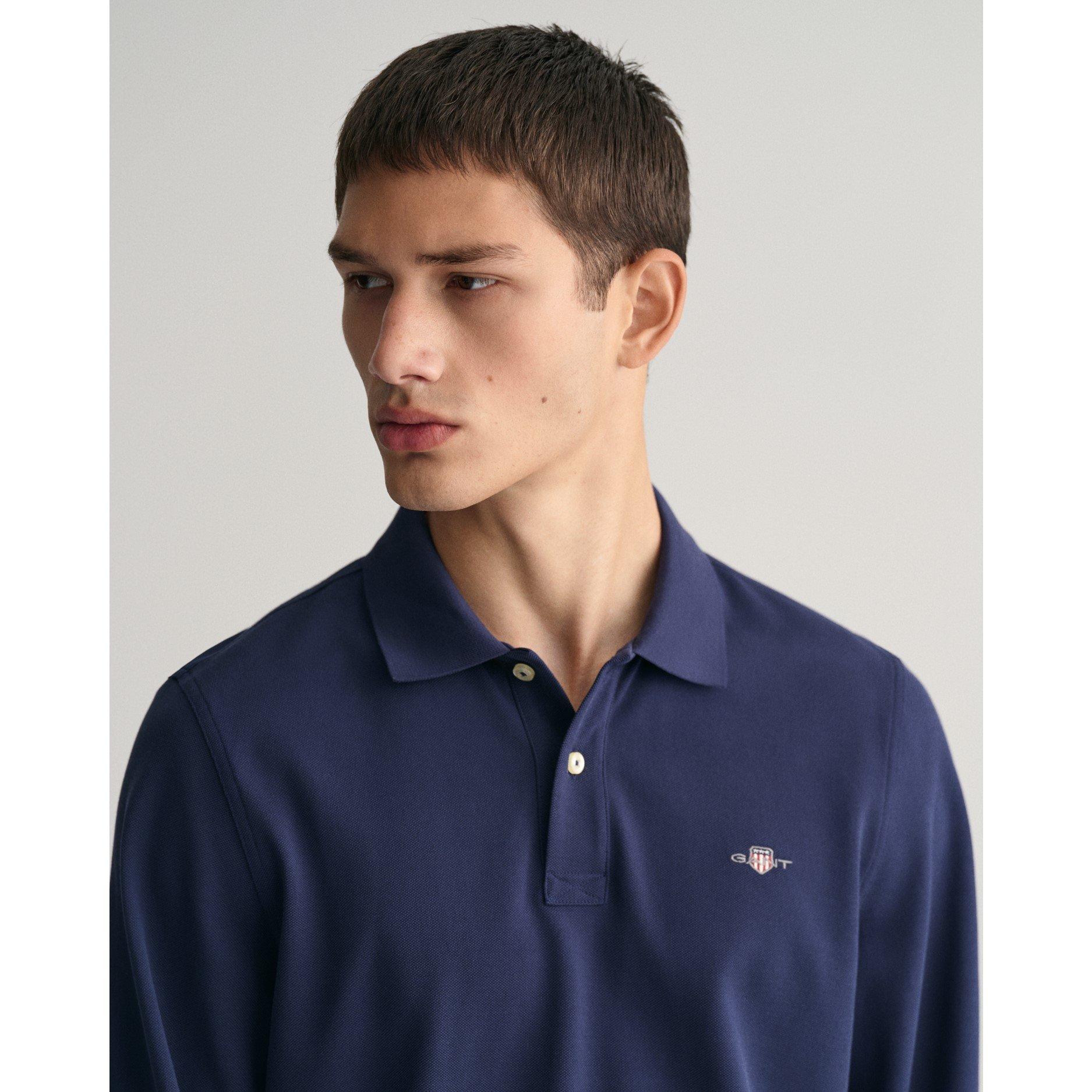 Gant Shield Pique Long Sleeve Rugger