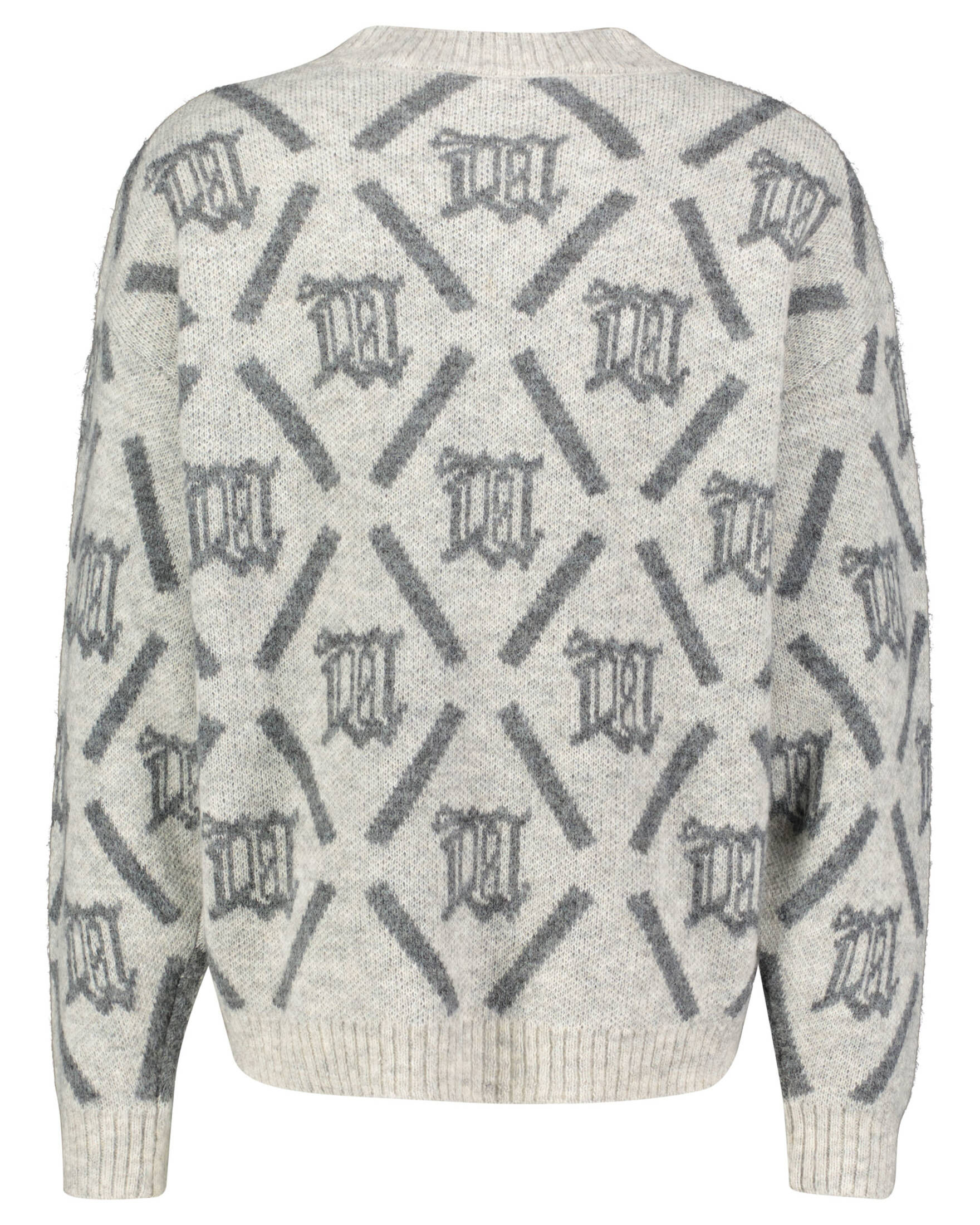 MISBHV| Herren Strickpullover ARGYLE mit Mohair