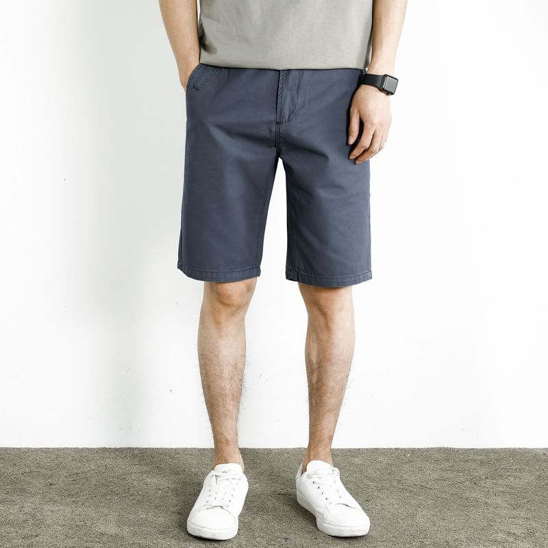 GRAYCIOUS - Mid Rise Effen Shorts