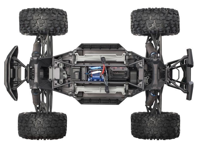 Traxxas Monster Truck X-Maxx 8S Solar Flare ARTR 1:6 1:6 Monstertruck mit Brushless Antrieb