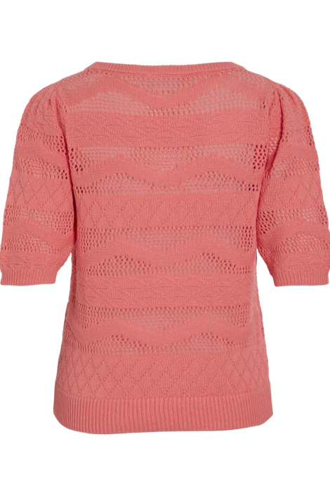 Vila roze dames trui