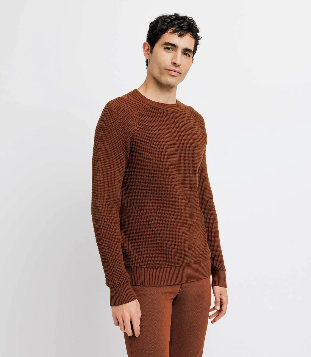 Pull col rond truffe