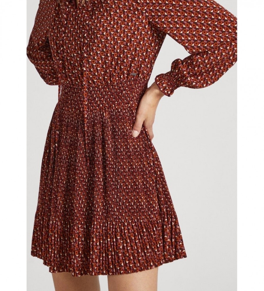 Vestido Katri bordô da Pepe Jeans