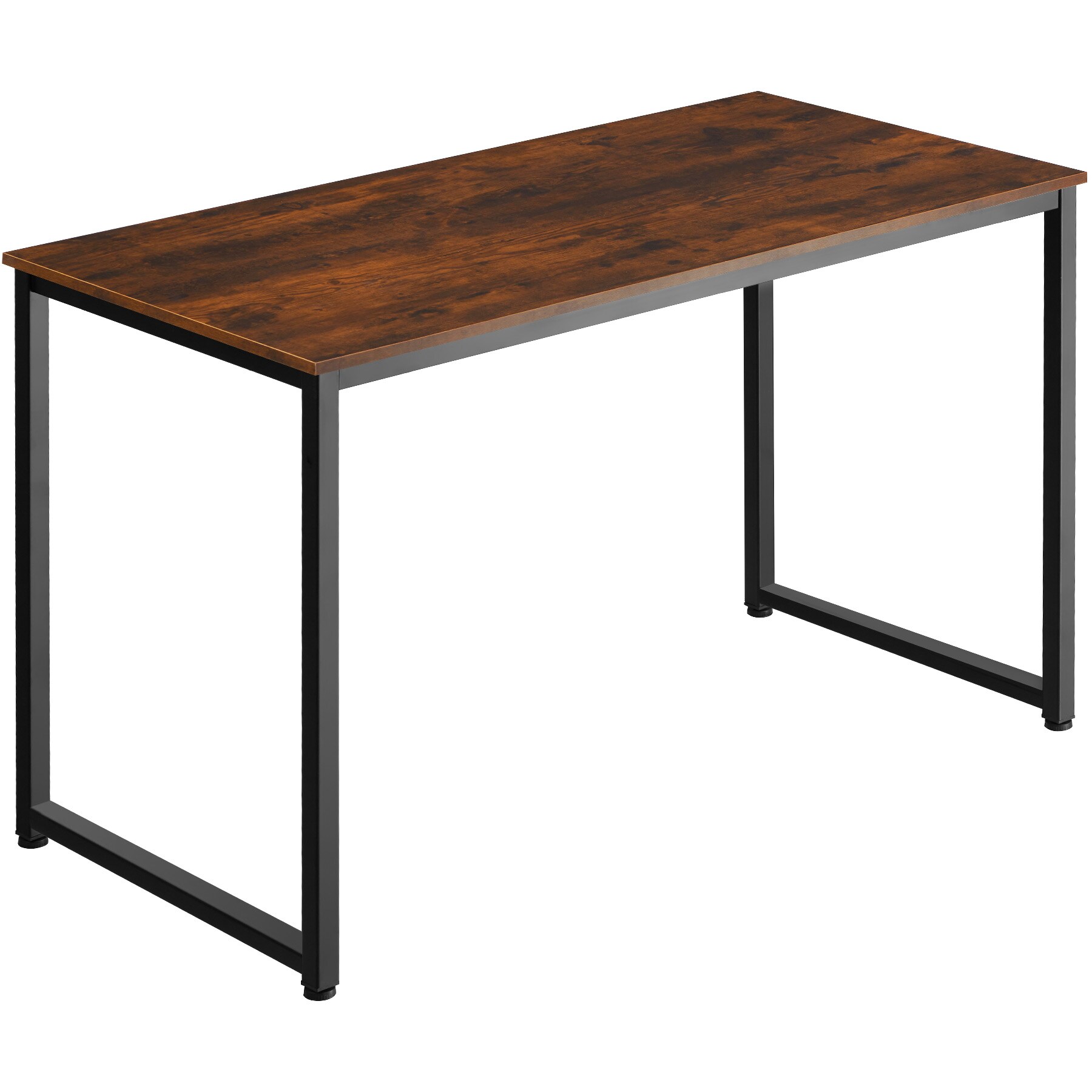 tectake® Schrebitisch, Industrial Style, große Beinfreiheit, Höhe 76,5 cm