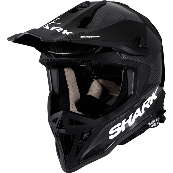 Shark - Casque Varial RS Carbon Skin Carbone / Blanc
