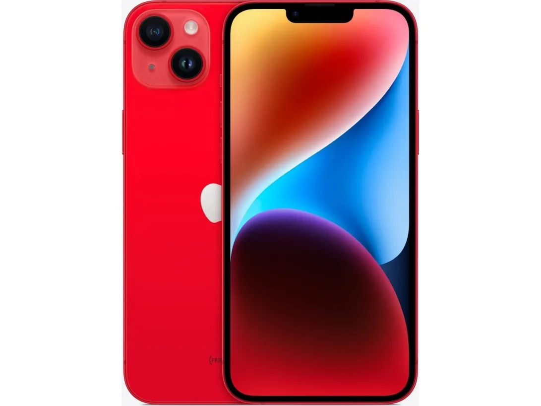 Apple iPhone 14 Plus - (PRODUCT) RED - 5G smartphone - dual-SIM / Intern hukommelse 256 GB - OLED-skærm - 6.7