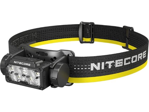 Nitecore Stirnlampe HC60 UHE 1600 Lumen Gelb/Schwarz Kopflampe