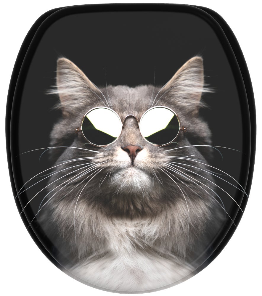 Cool Cat toiletbril met soft-close mechanisme