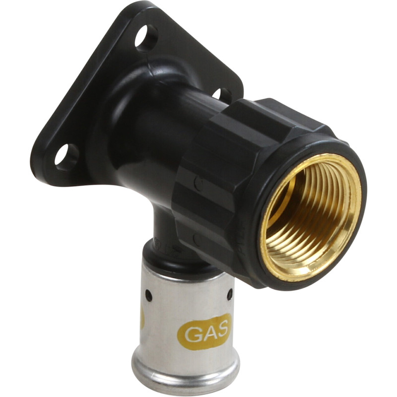 Henco gas pers muurplaat 3/4