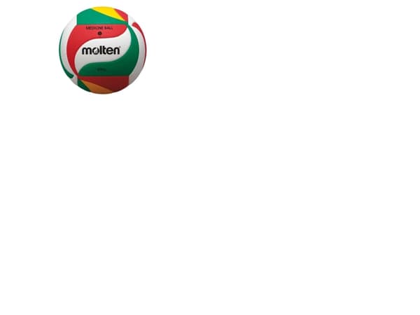 Molten Volleyball V5M9000 400gr hvit-rød-grønn-gul (5)