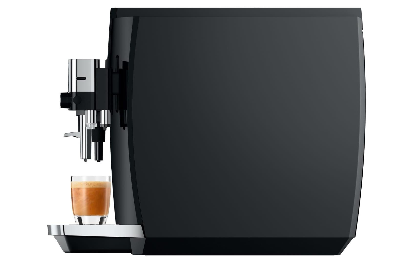 Kaffeevollautomat E8 Piano Black (SC)<br>Zwei-Tassen-Vollautomat für eine Vielzahl von Kaffeegetränken