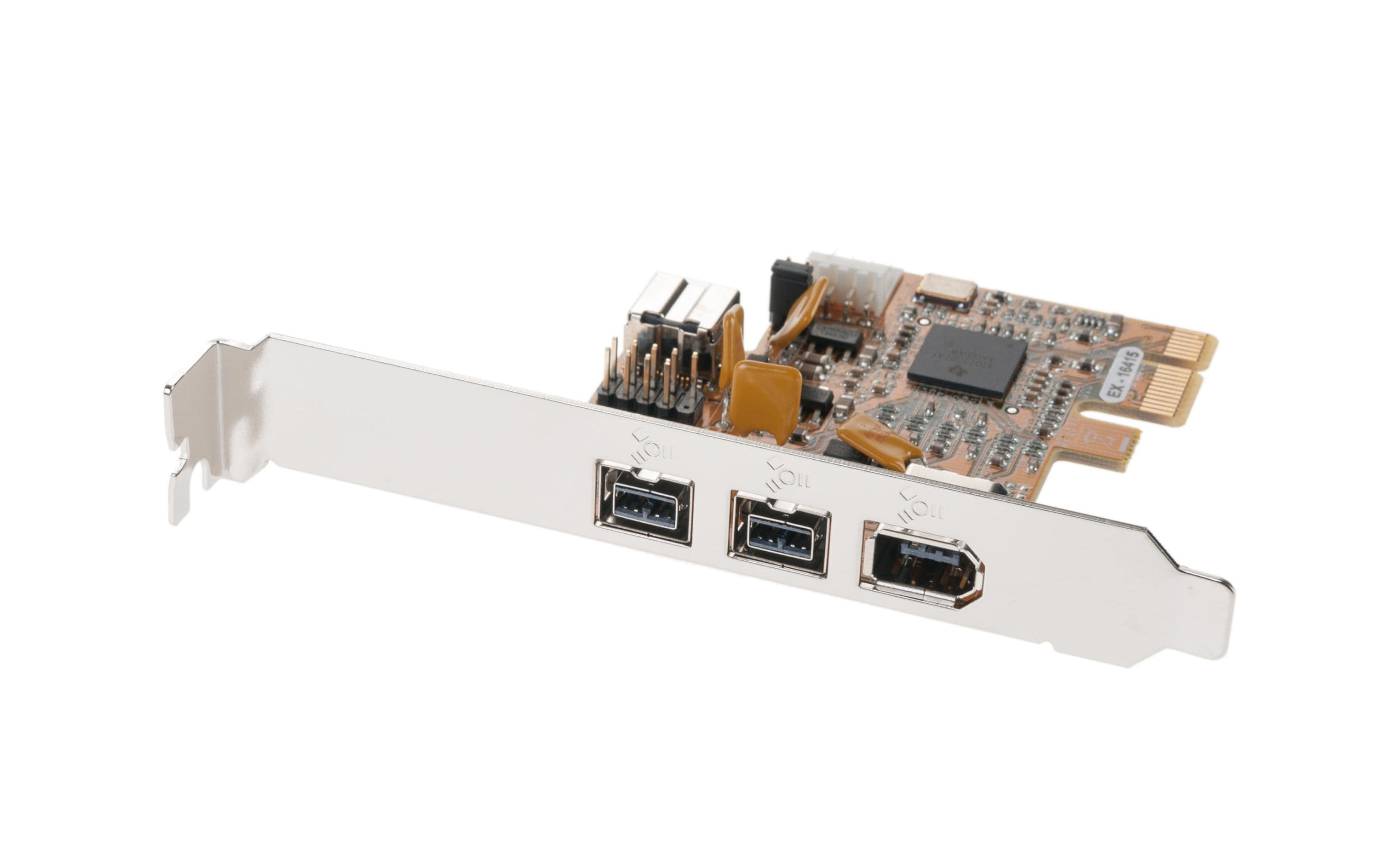 PCI-Express-Karte EX-16415PCI-Express-Karte, FireWire IEEE1394b