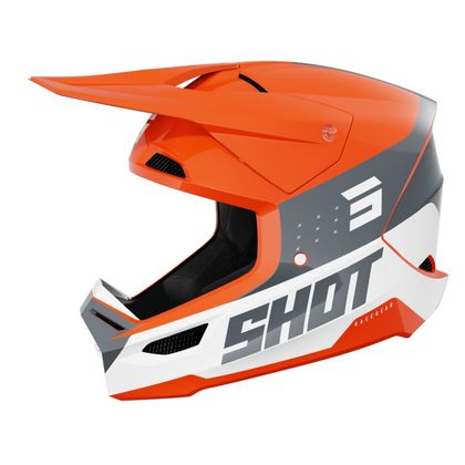Casque cross Shot FURIOUS - LEAGUE 2025 - Orange