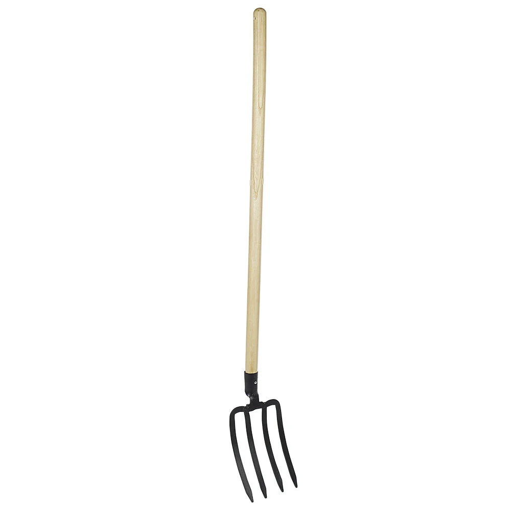 Fourche noire manche en bois