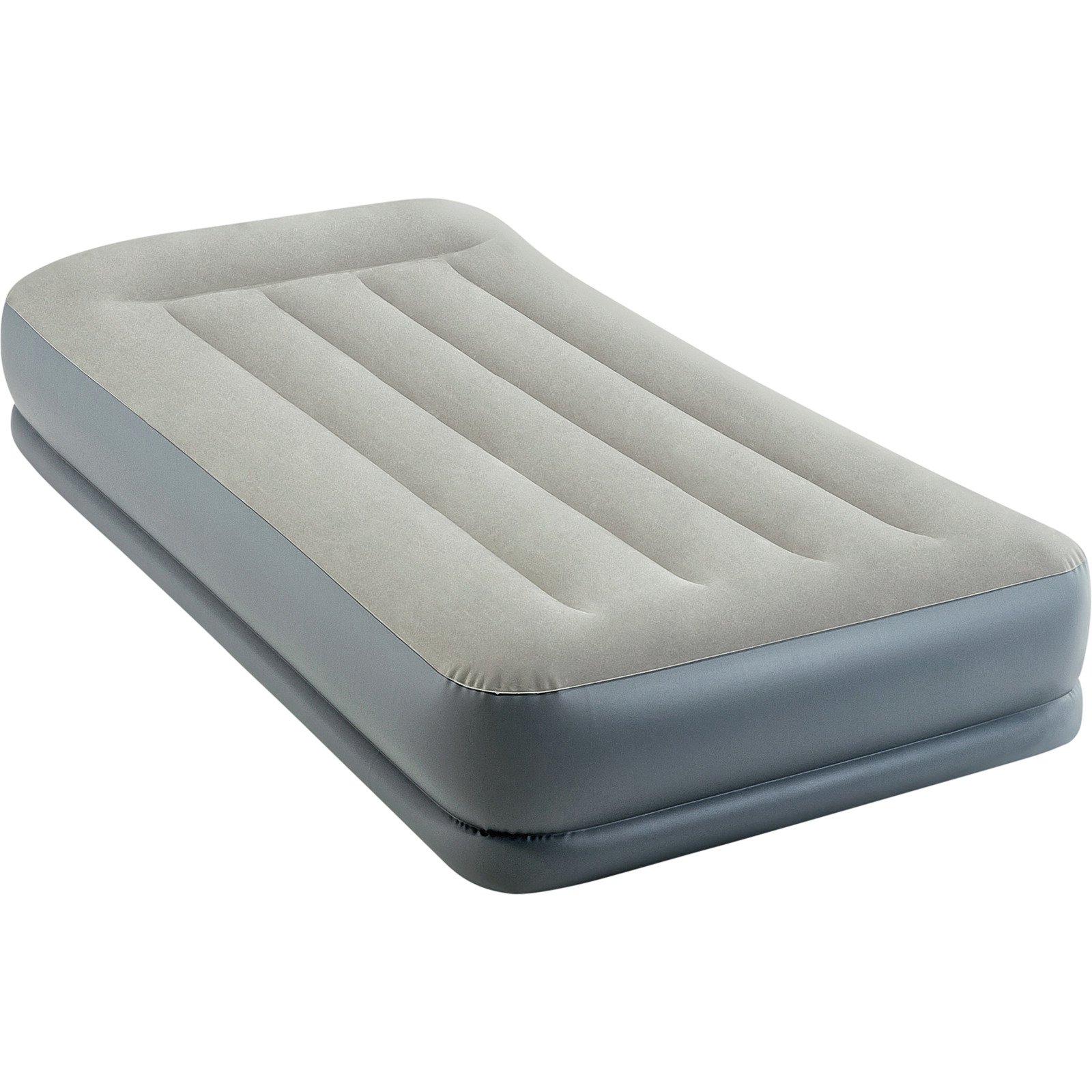 INTEX Luftbett Mid-Rise, Twin Size 99 x 30 x 191 cm mit integrierter Pumpe