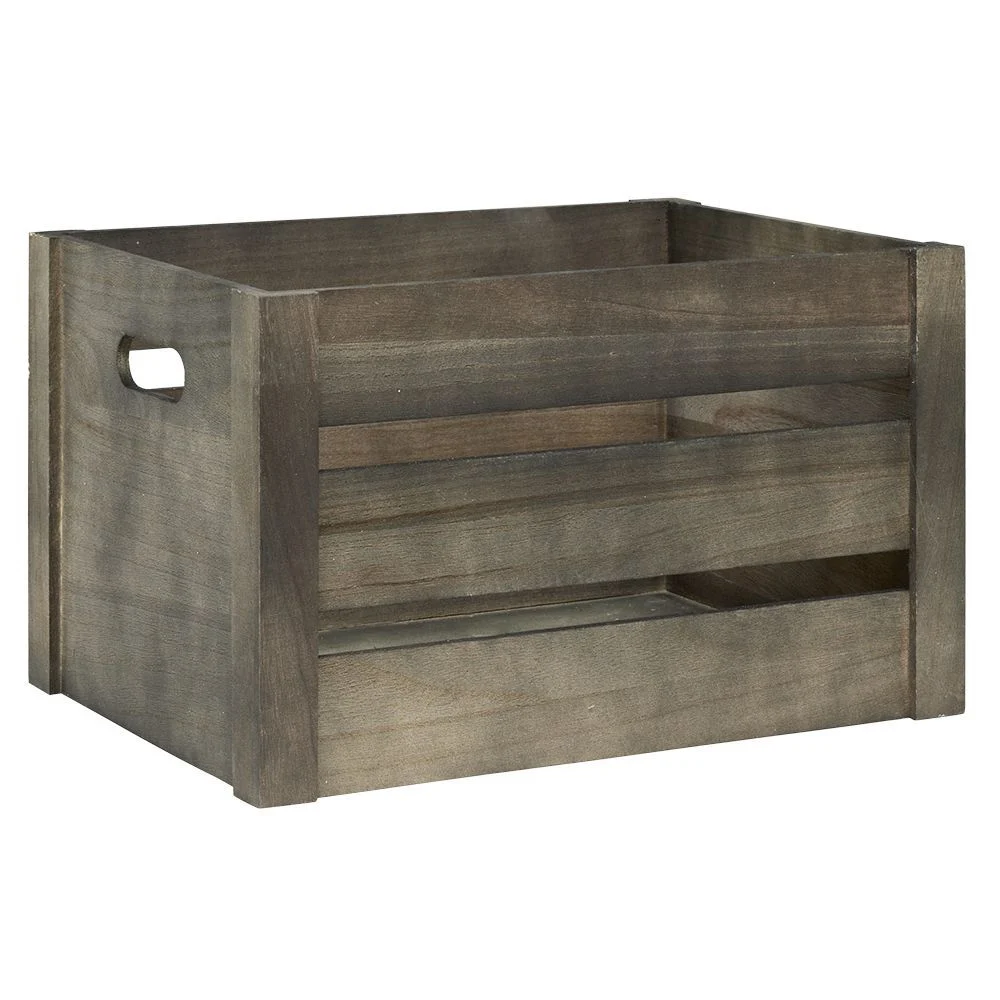Caisse de rangement en bois Taille M