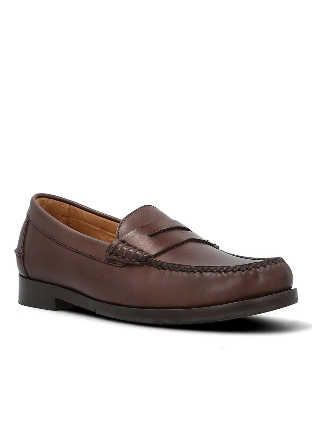 U MOC II CUIR MARRON