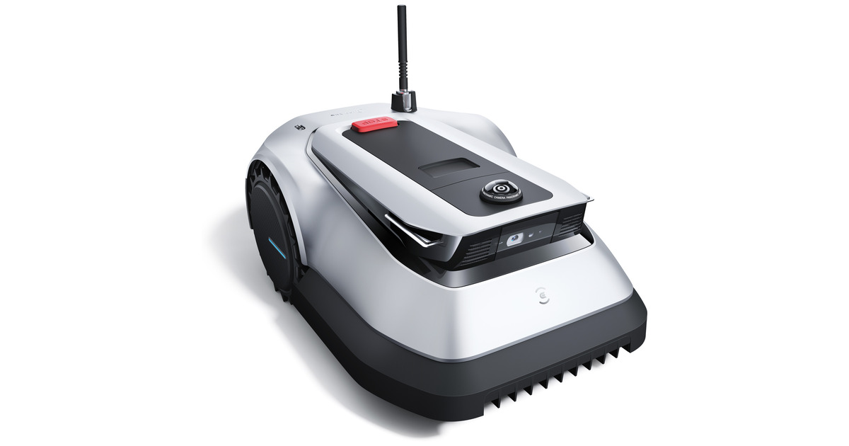 ECOVACSGOAT G1-2000 Robotgrasmaaier robotmaaier  (Wit/zwart, Incl. Basisstation, WiFi, Bluetooth)