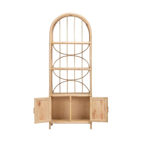 Babypark Exclusief Boogkast 2-deurs - naturel