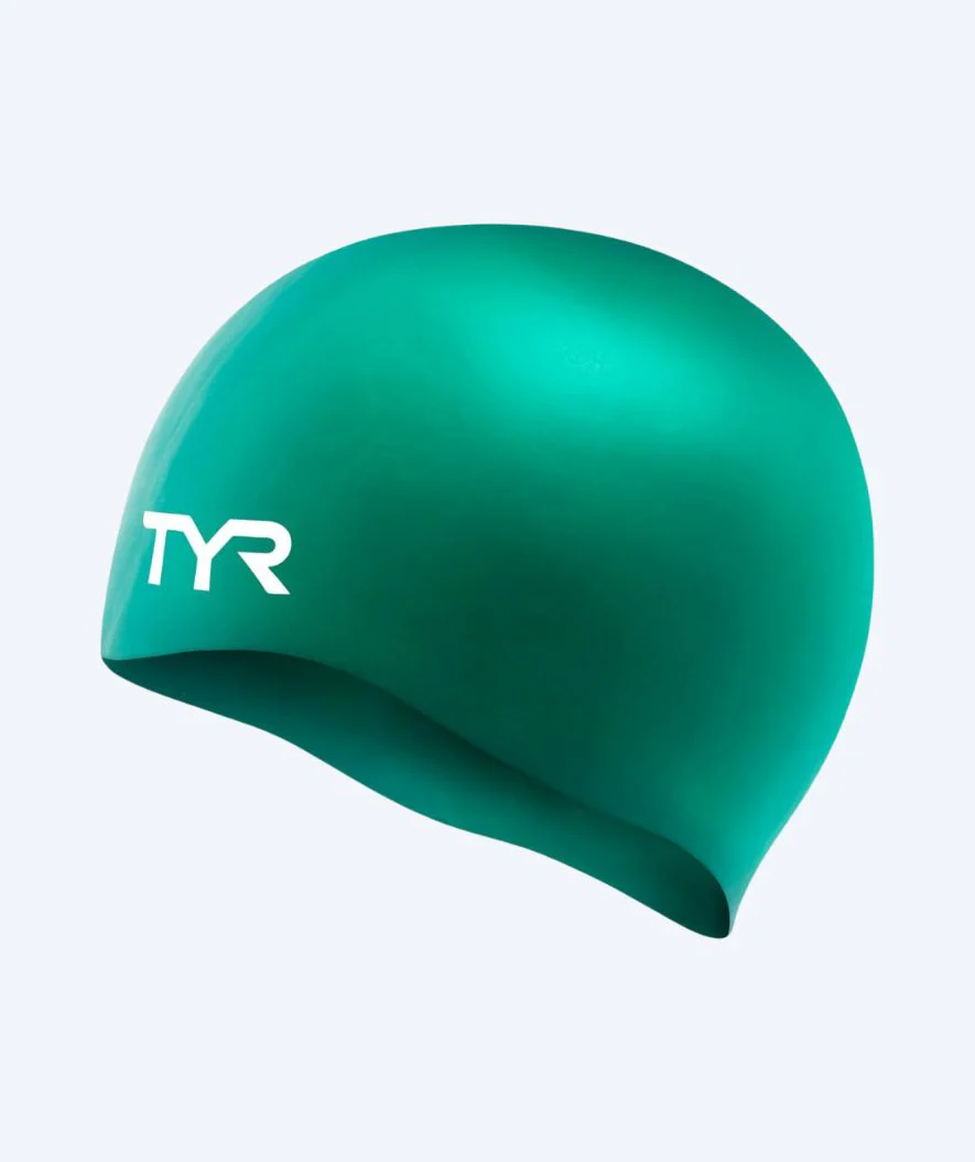 TYR badehætte - Silicone - Grøn
