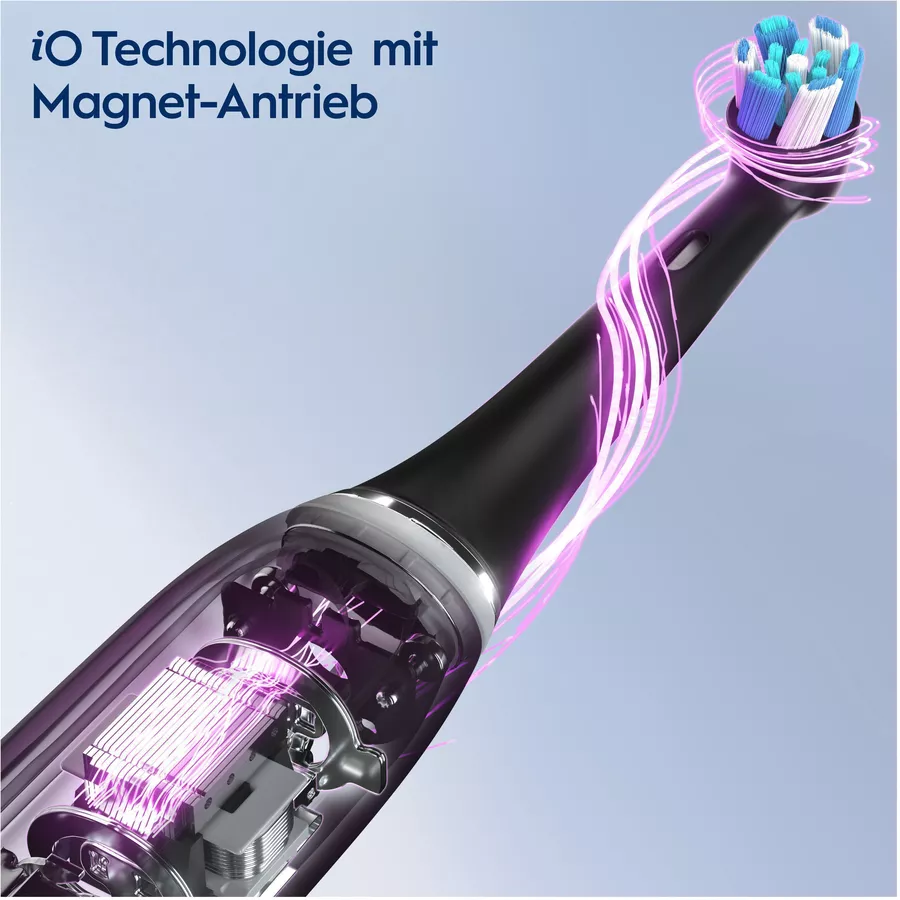 Oral-B Zahnbürste elektrisch, iO Series 4 mit Reiseetui Quite White