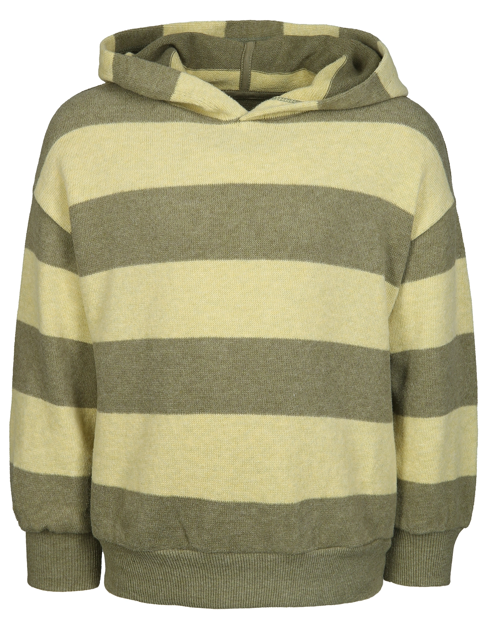 Kapuzen-Sweatshirt BERGAMOT STRIPED in grün