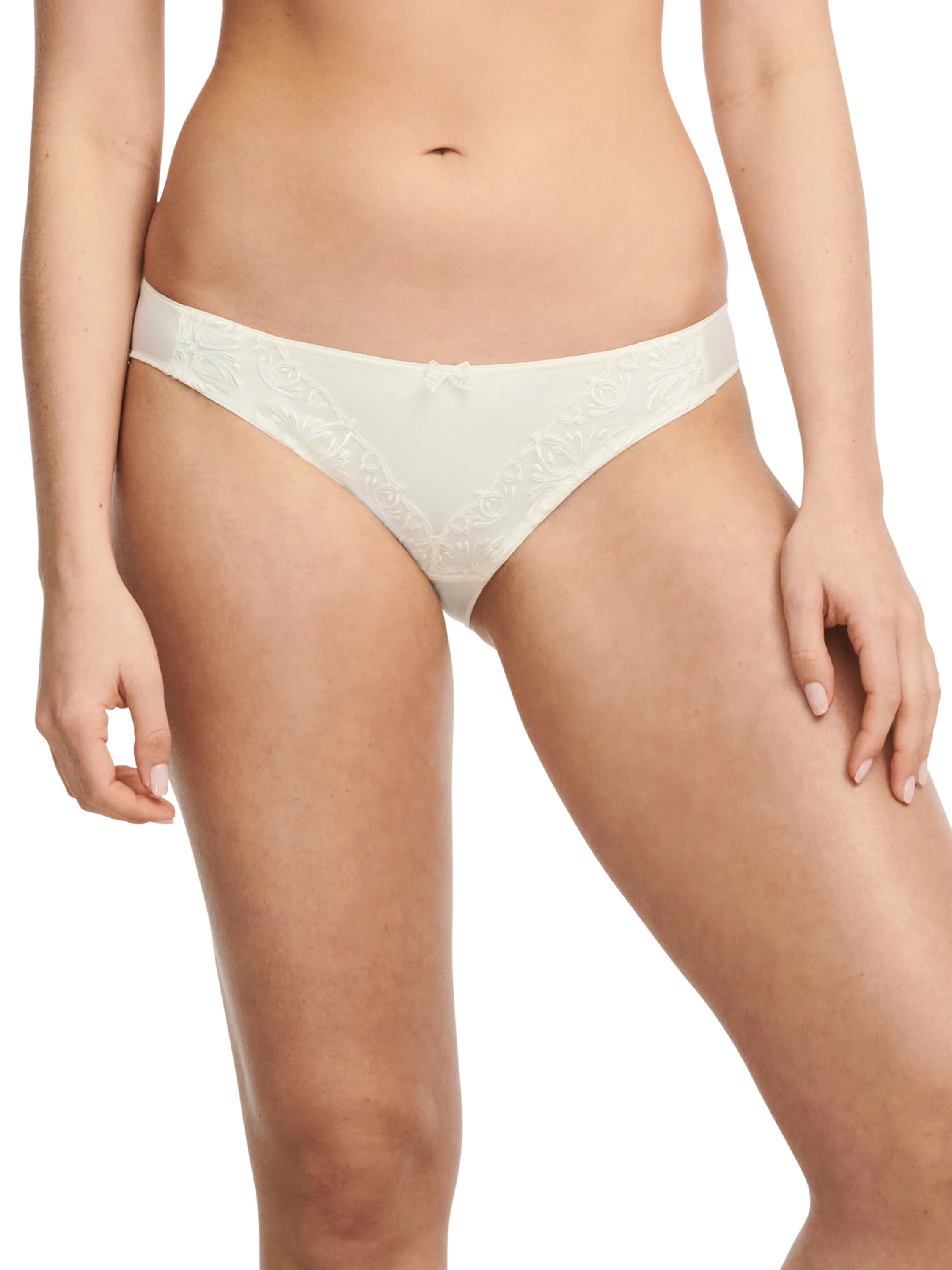 CHAMPS ELYSEES - Slip évolutif broderie italienne | Beige