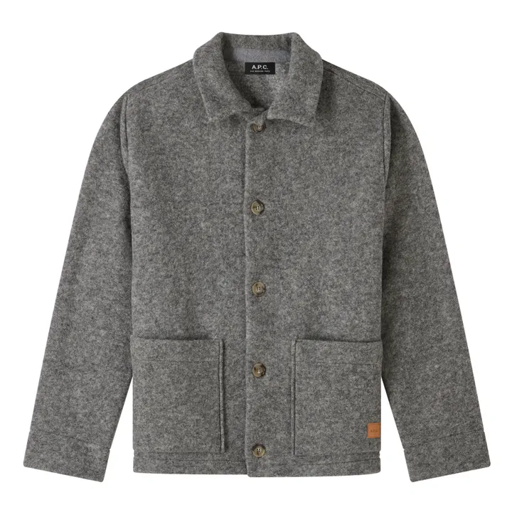 A.P.C. Veste Thais Laine | Gris clair
