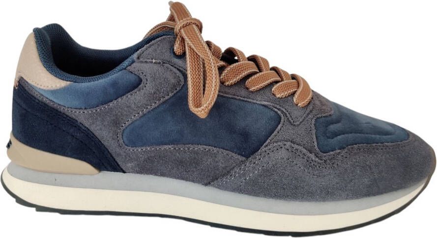 THE HOFF BRAND Lage Sneakers Dames Miami Maat: 38 Materiaal: Suède Kleur: Blauw