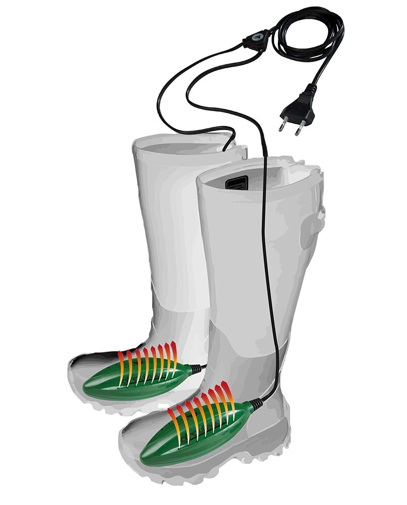 Alpenheat Skotørker Circulation, green<br>Elektrisk skotørker