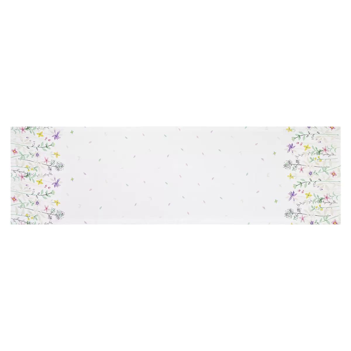 Tischläufer Viola weiss