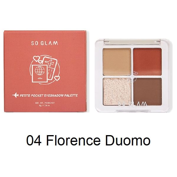 SO GLAM - Petite Pocket Oogschaduwpalet
