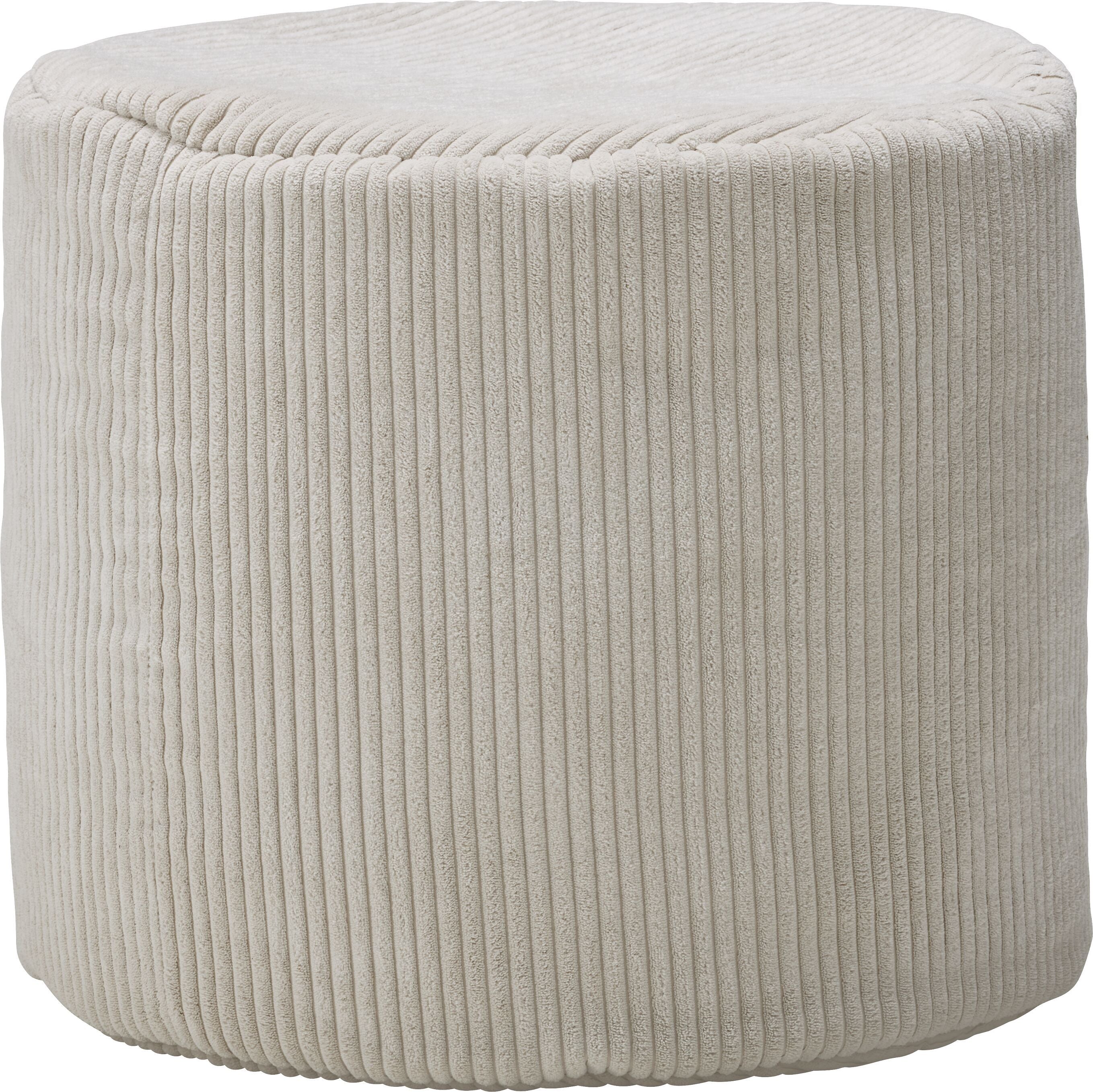 SE-Zigerli Smile Hocker, natur - Natur / H: 44.0 cm