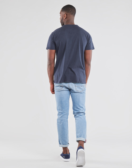 Guess - LOGO ORGANIC BASIC CN SS TEE - Marine