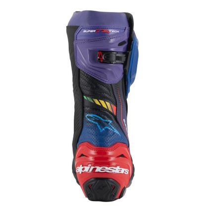 Bottes Alpinestars SUPERTECH R MARTINATOR - JORGE MARTIN - Noir / Violet