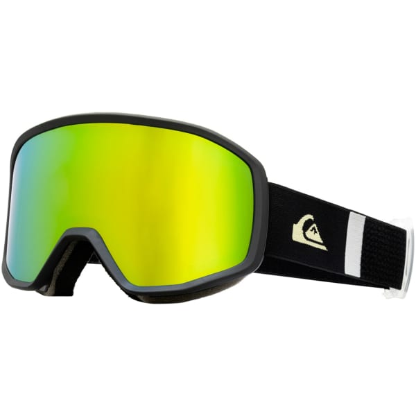 Masque de ski QUIKSILVER HARPER BLACK CELERY/GREEN ML S3