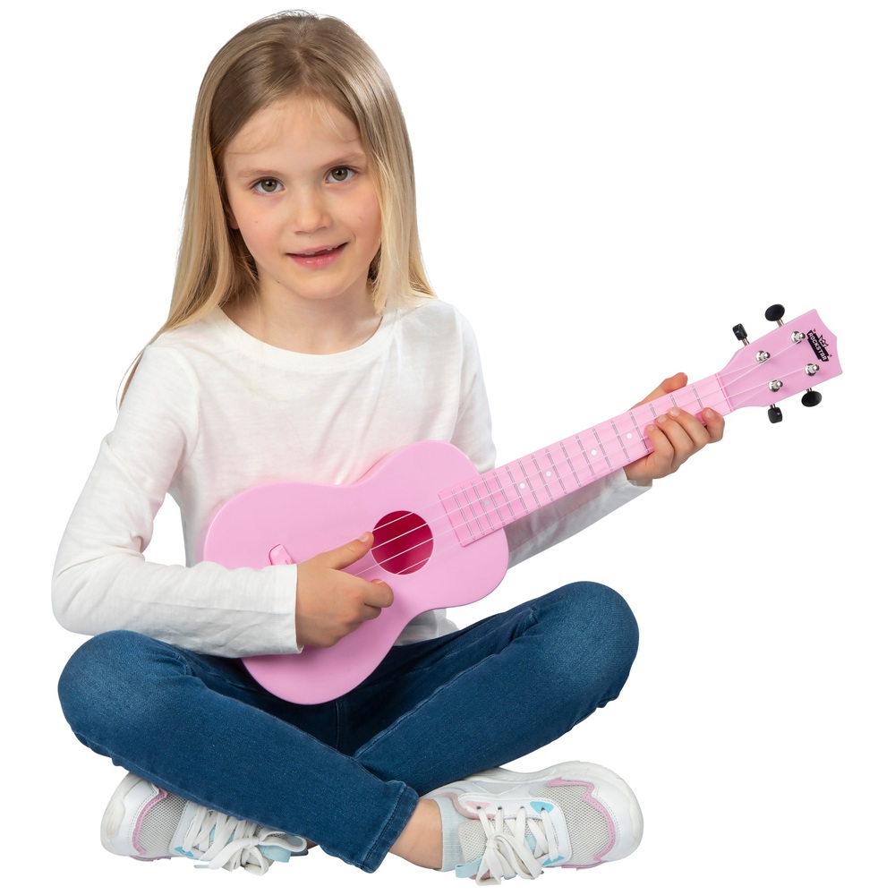 Rockstar Junior 50cm Ukulele Pink