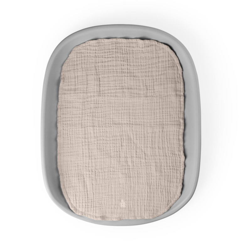 Sebra Verschoningsdoek Mousseline 6 lagen set van 2 Beige