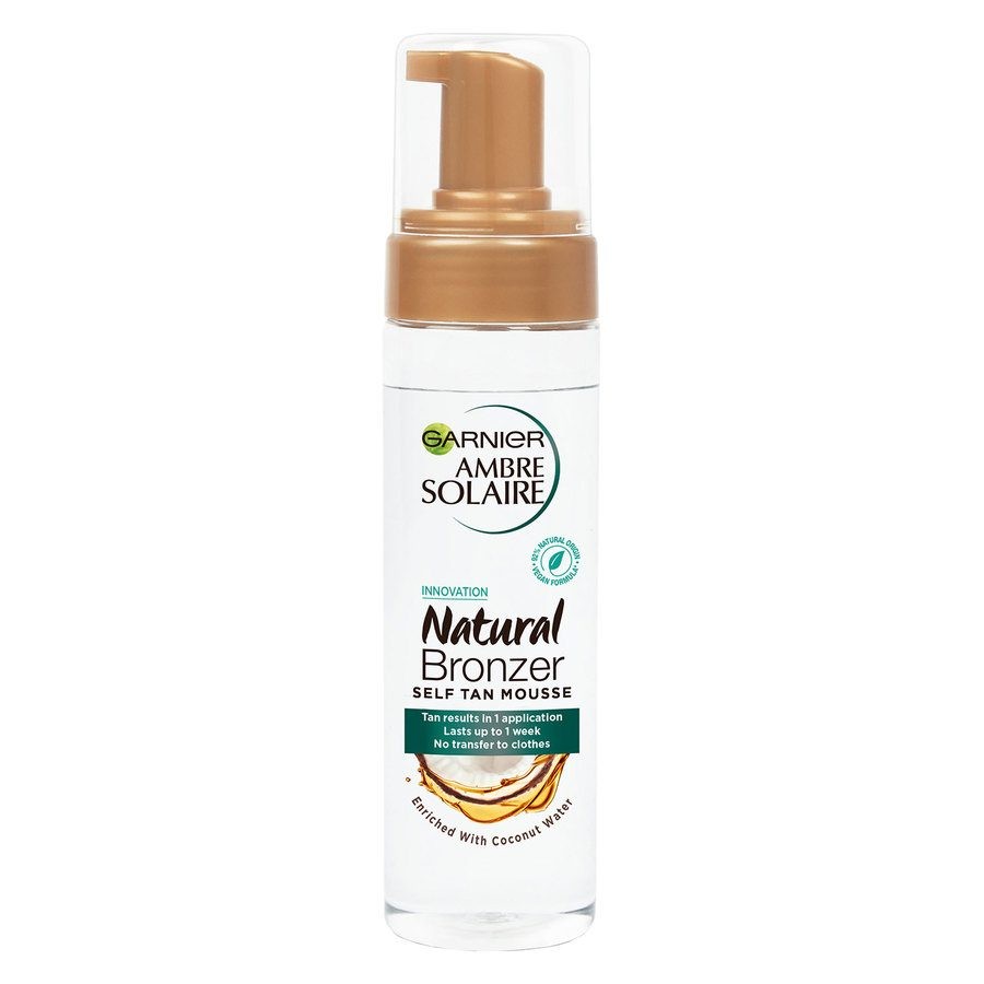 Garnier - Ambre Solaire Natural Bronzer Self Tan Mousse 200 ml - Selvbruner