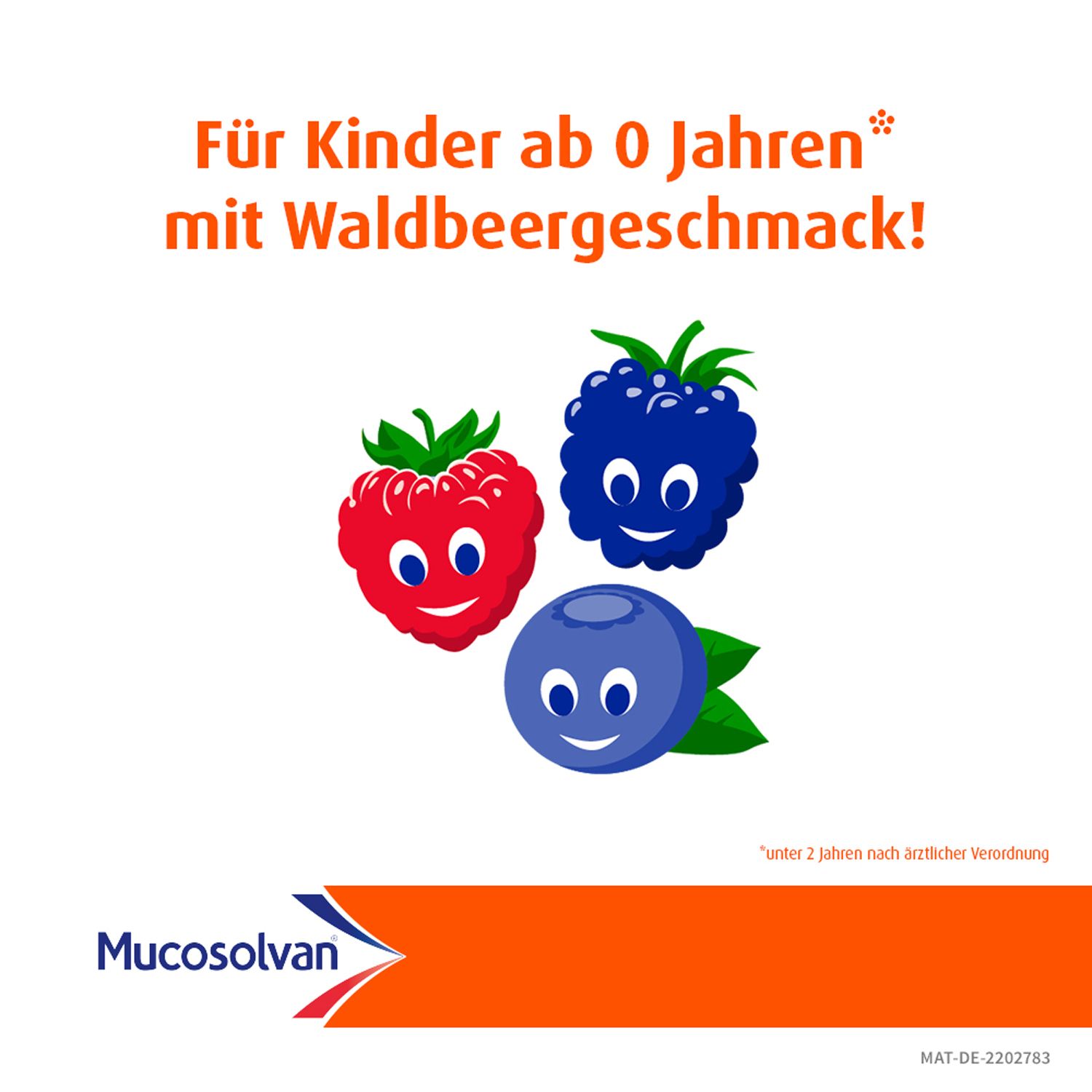 MUCOSOLVAN Kindersaft, Schleimlöser bei Husten, Hustenlöser