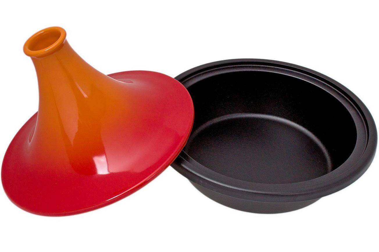 Le Creuset tajine 31cm, 3,7L oranje-rood